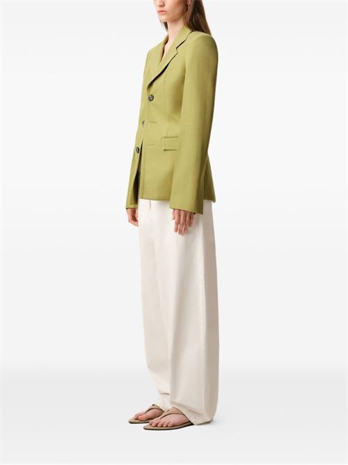 Fitted single-breasted jacket AMI PARIS | FBV762WV0195A035